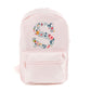 My Little Shop UK Betsy Gray Liberty of London Initial Small Backpack - Pink