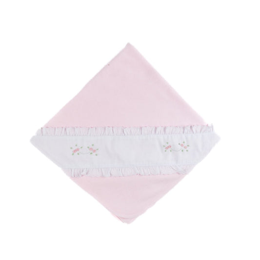 Auraluz Pink Knit Blanket- Tiny Bud