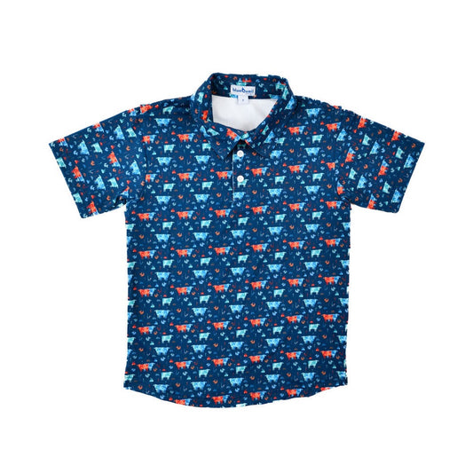 blueQuail Cattle Ranch Polo Shirt