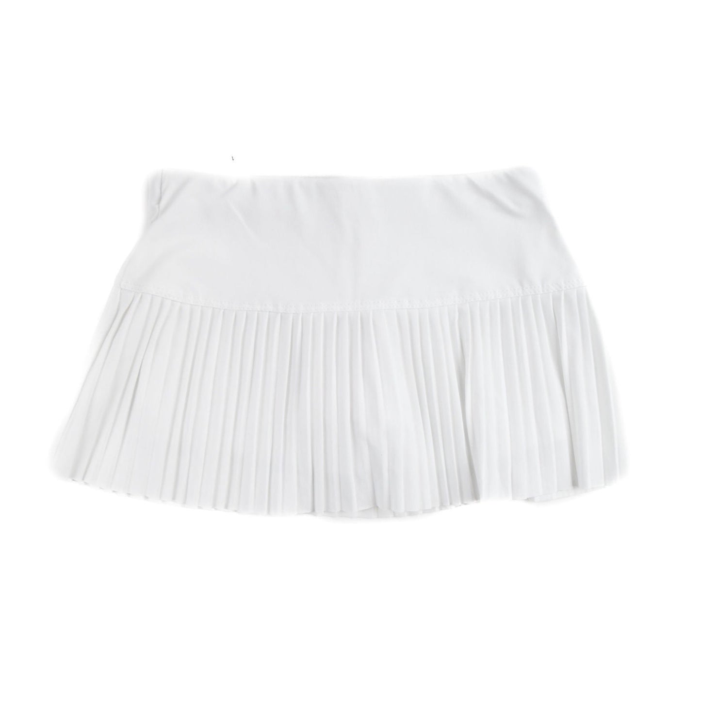 Lucky in Love Pleated Skirt- White
