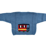 Art Walk Little Engine Baby Knit Sweater