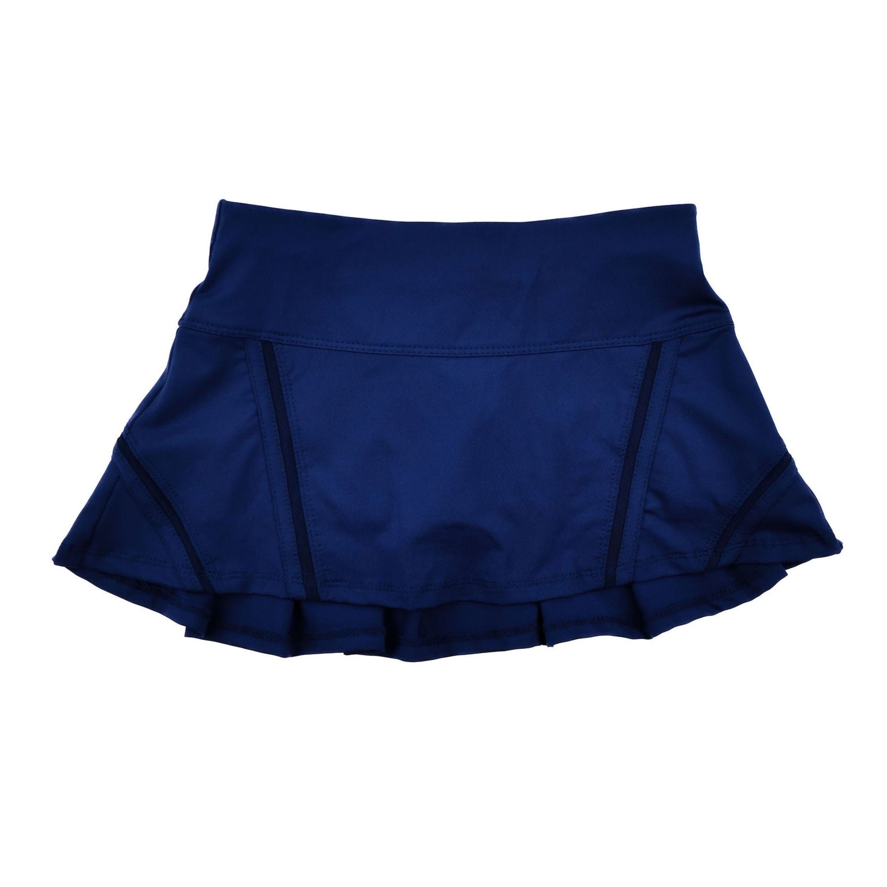 Lucky in Love Mini Inline Skirt- Navy