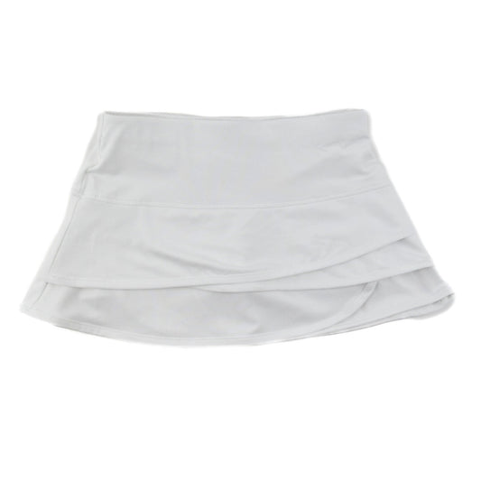 Lucky in Love Scallop Skirt- White
