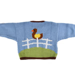 Art Walk Animal Tower Baby Knit Sweater
