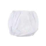 Auraluz Knit Embroidered Tiny Bow Panty