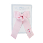 Winn and William Floral Initial Hair Bow