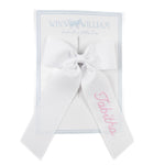 Winn and William Script Name Bow