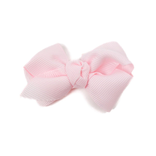 Wee Ones Wee Classic Grosgrain Hair Bow- Powder Pink