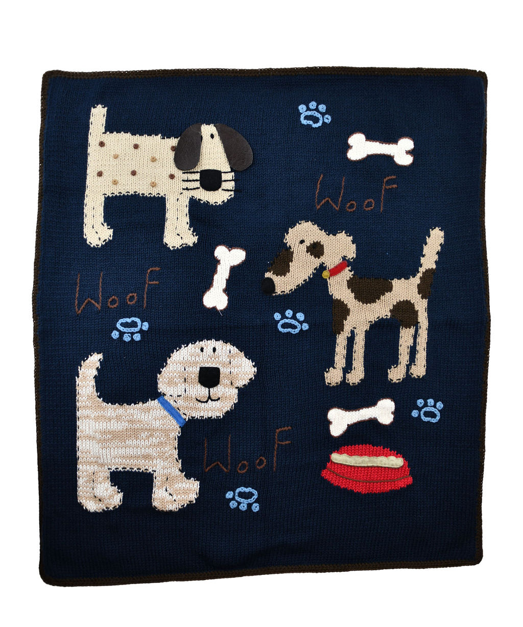 Art Walk dog Baby Blanket