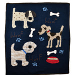 Art Walk dog Baby Blanket