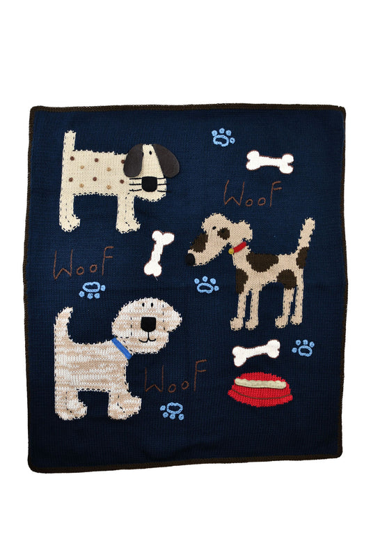 Art Walk dog Baby Blanket