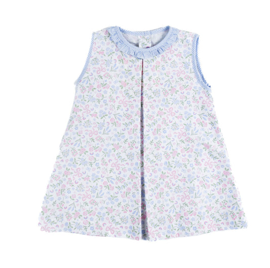 James and Lottie Penny Pleat Dress- Blossoms And Bows