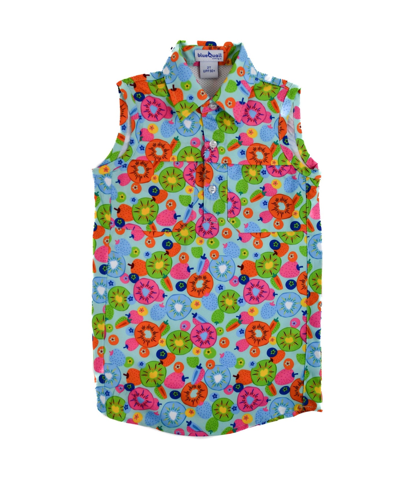 BlueQuail Fruit Salad Sleeveless Dress