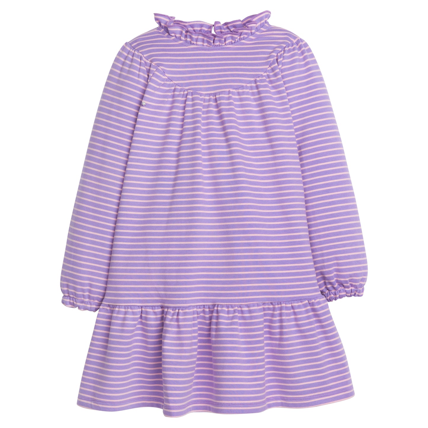 BISBY Jody Dress- Purple Stripe