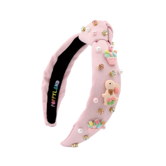 Poppyland Jojo Mommy + Poppyland Easter Bunny Knot Headband