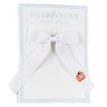 Winn and William Hand Stitch dPumpkin Bow