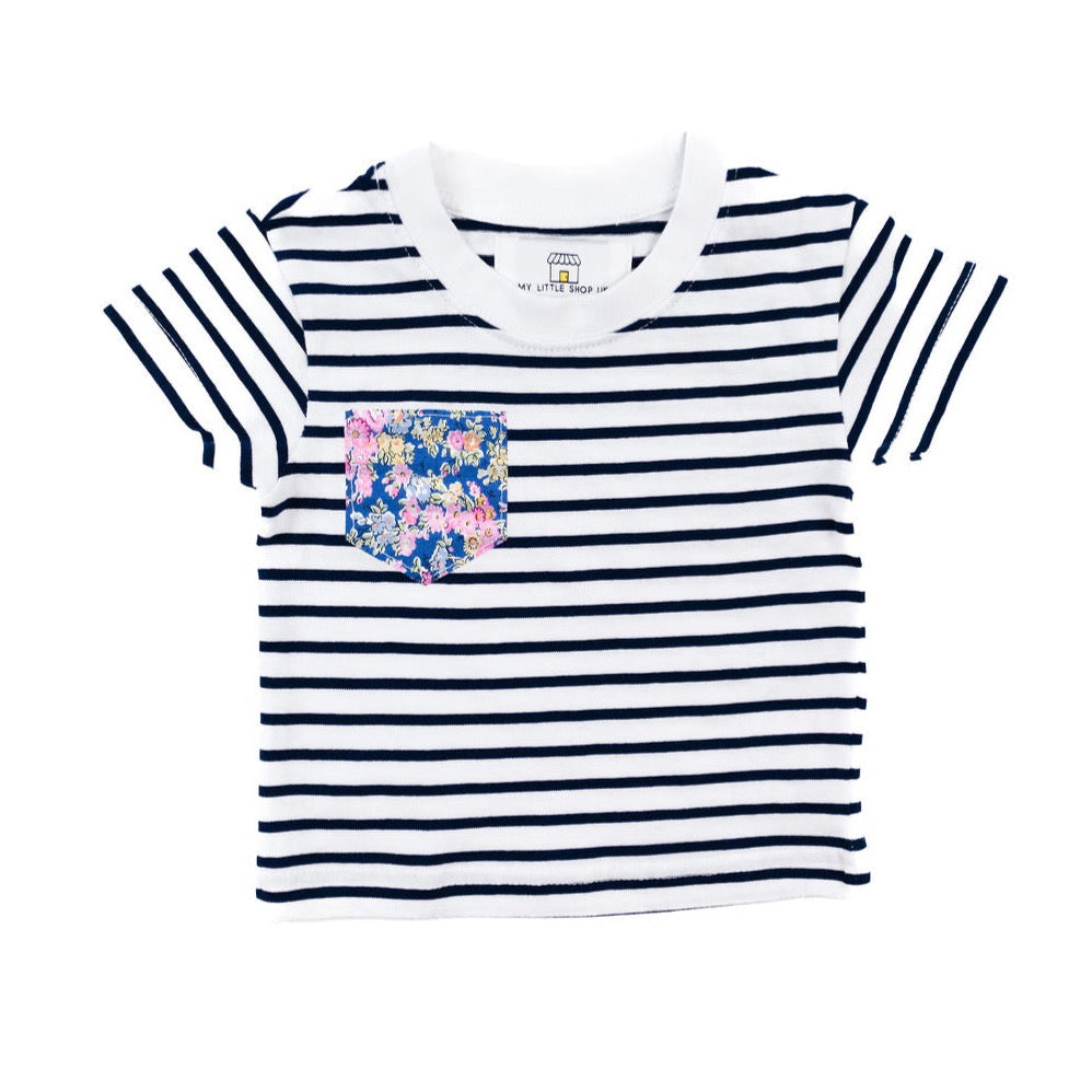 My Little Shop UK Striped Breton Tee