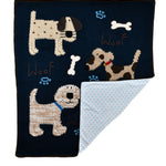Art Walk Dog Baby Blanket