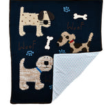 Art Walk Dog Baby Blanket