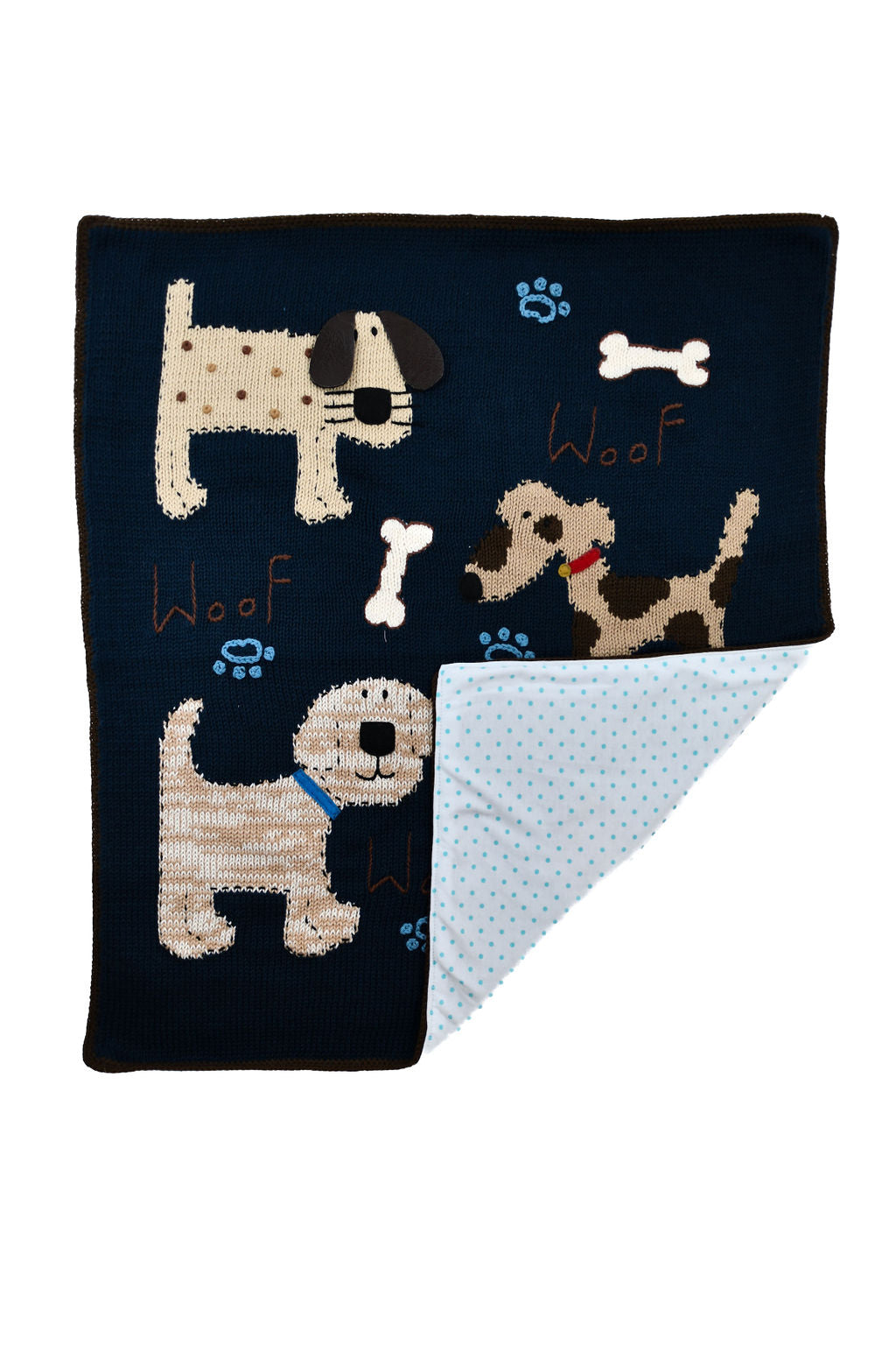 Art Walk Dog Baby Blanket