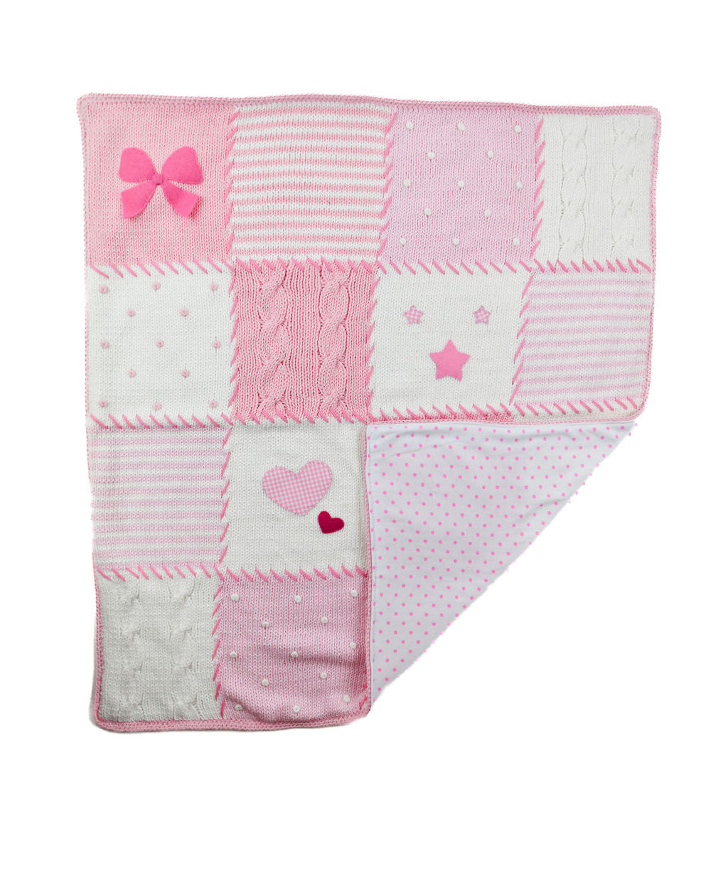 Pretty in Pink Baby Blanket