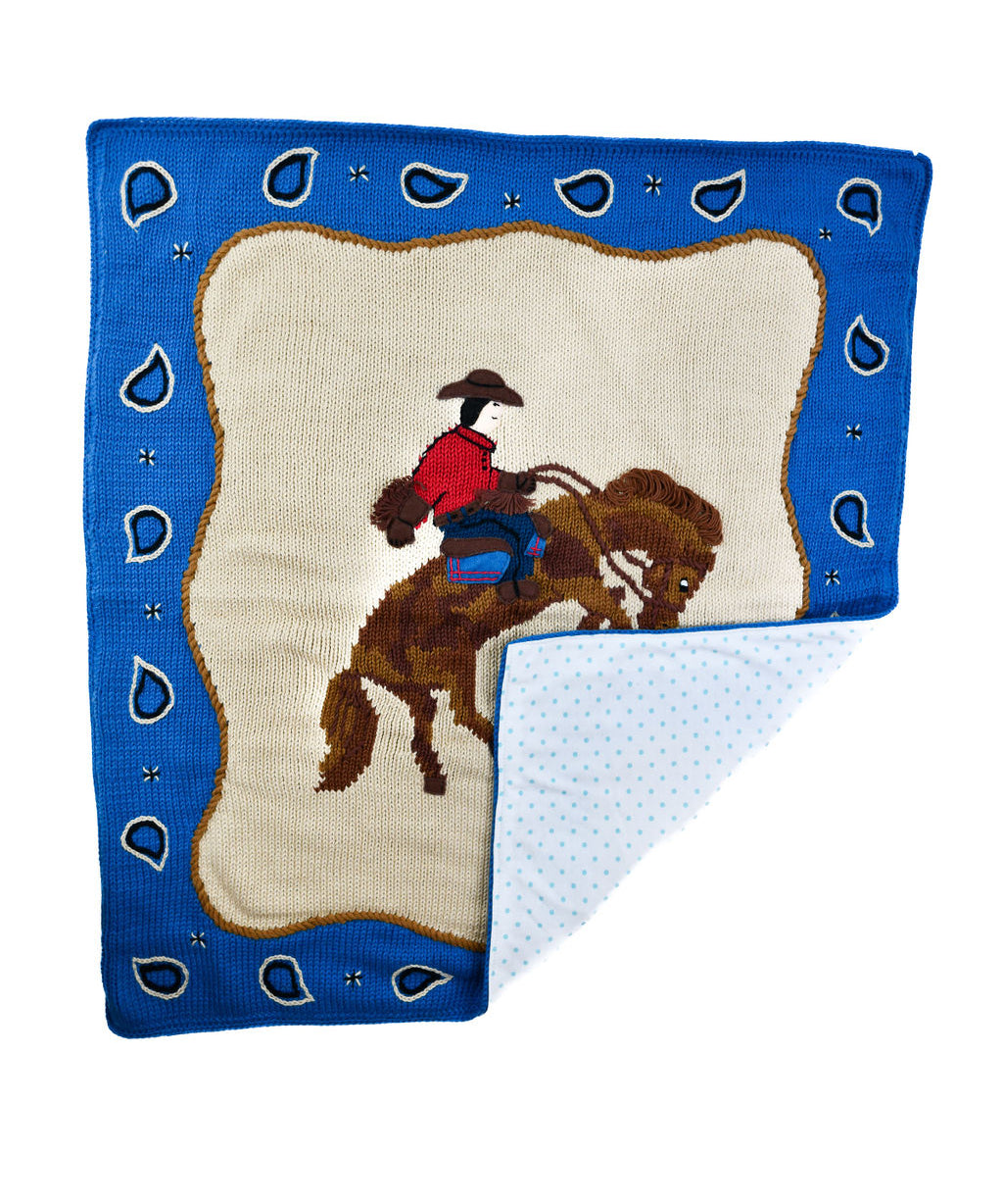 Bandana Buckaroo Baby Blanket
