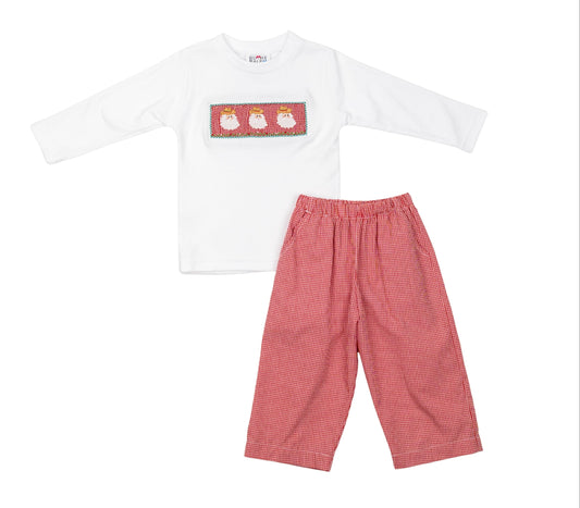 Cowboy Santa Beau Pant Set