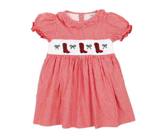 Christmas Boots Dress