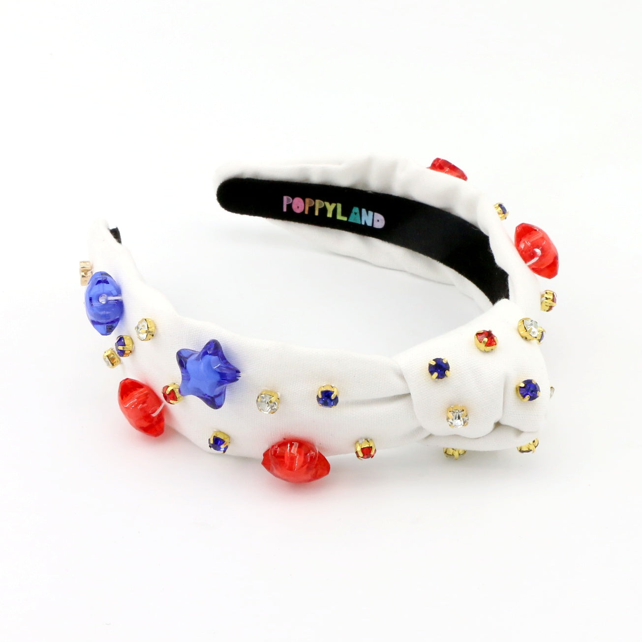 Poppyland Jojo Mommy + Poppyland Patriotic Stars Knot Headband