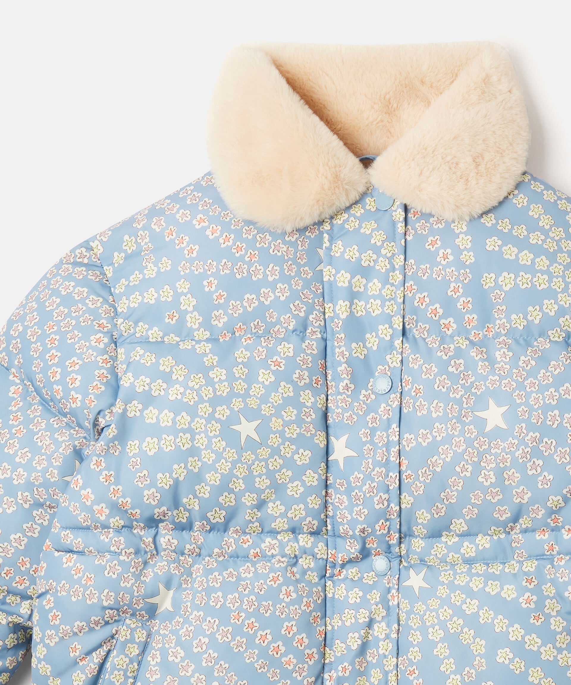 Stella McCartney Kids Star Print Puffer Jacket