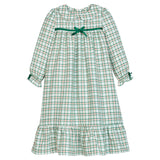 Little English Classic Nightgown- Mistletoe Tartan