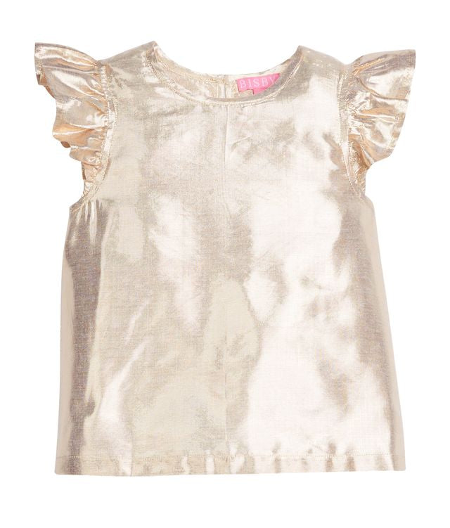 Bisby Gold Top- Gilt Metallic