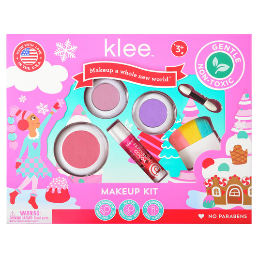Sparkly Reindeer- Holiday 4 Piece Makeup Set