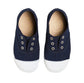 Pepa London Canvas Plimsolls in Navy