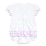 Magnolia Baby Darling Cowboy Boots Bubble- Pink