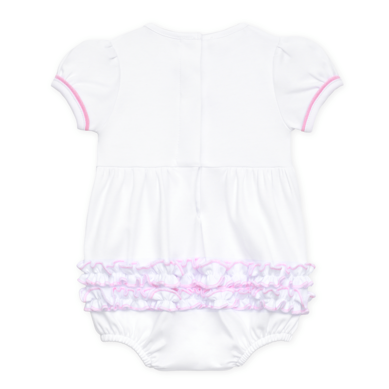 Magnolia Baby Darling Cowboy Boots Bubble- Pink