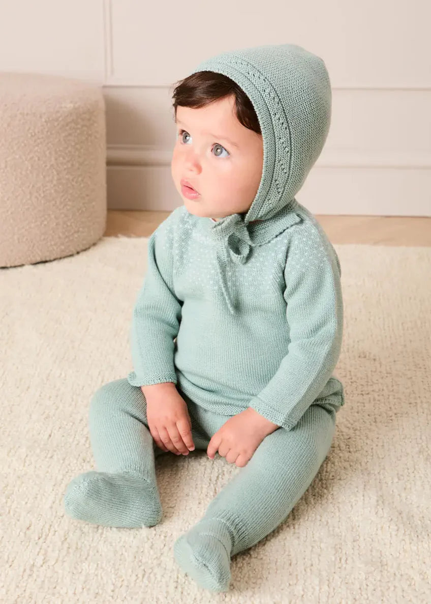 Pepa London Long Sleeve Knitted Set in Green