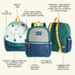 Kane Backpack- Green and Navy