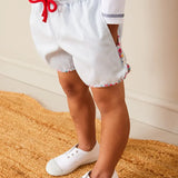 Canvas Plimsolls in White