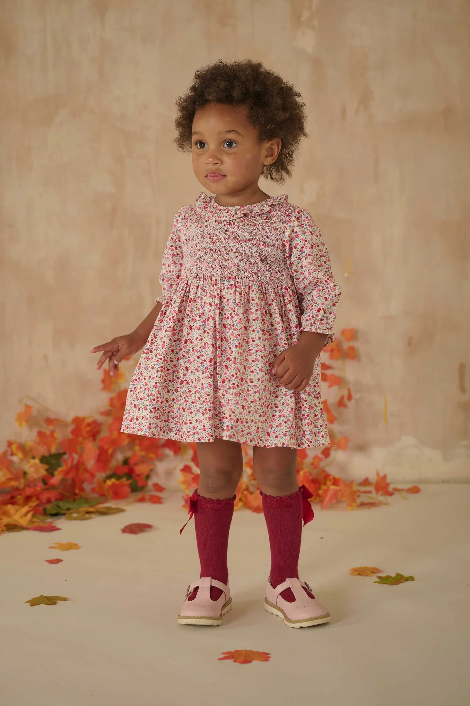 Question Everything Keelin Smocked Baby Dress