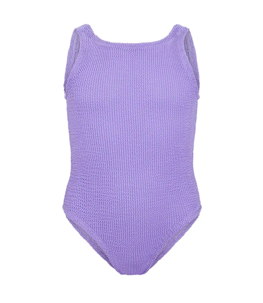 Hunza G Classic Swimsuit- Lilac 