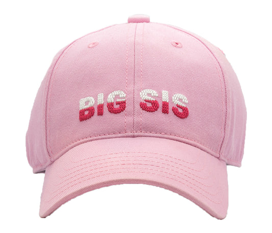 Harding Lane Needlepoint Big Sis Hat- Pink
