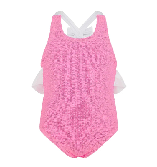 Hunza G Lara Swimsuit- Bubblegum