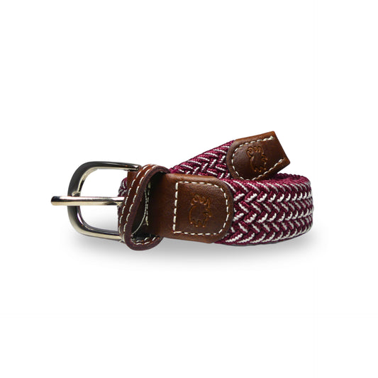 Roostas The Lil' Biloxi Chevron Woven Stretch Belt