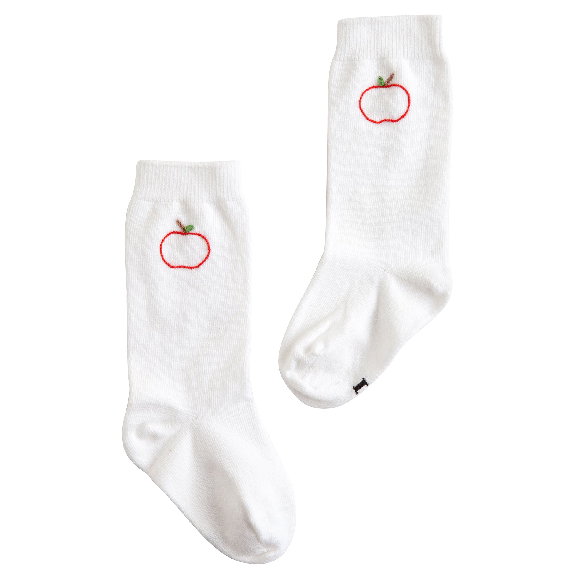 Little English Knee Highs - Apple