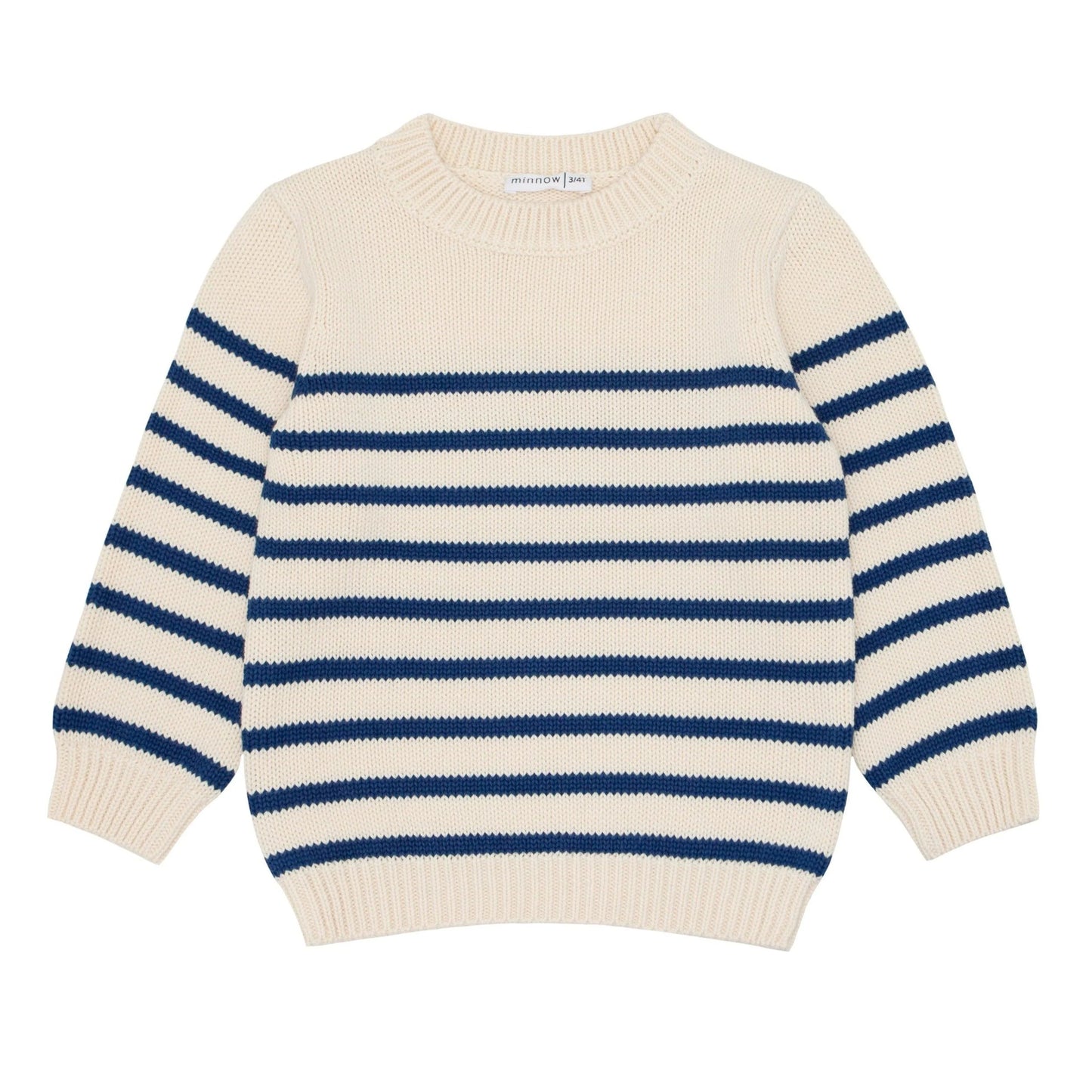 Minnow Breton Stripe Knit Sweater