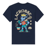 GOAT USA Lacrosse Most Valuable Goat T-Shirt - Navy Blazer