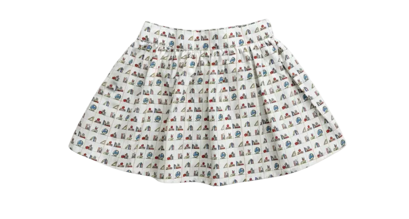 Nella June Back To School Circle Skirt
