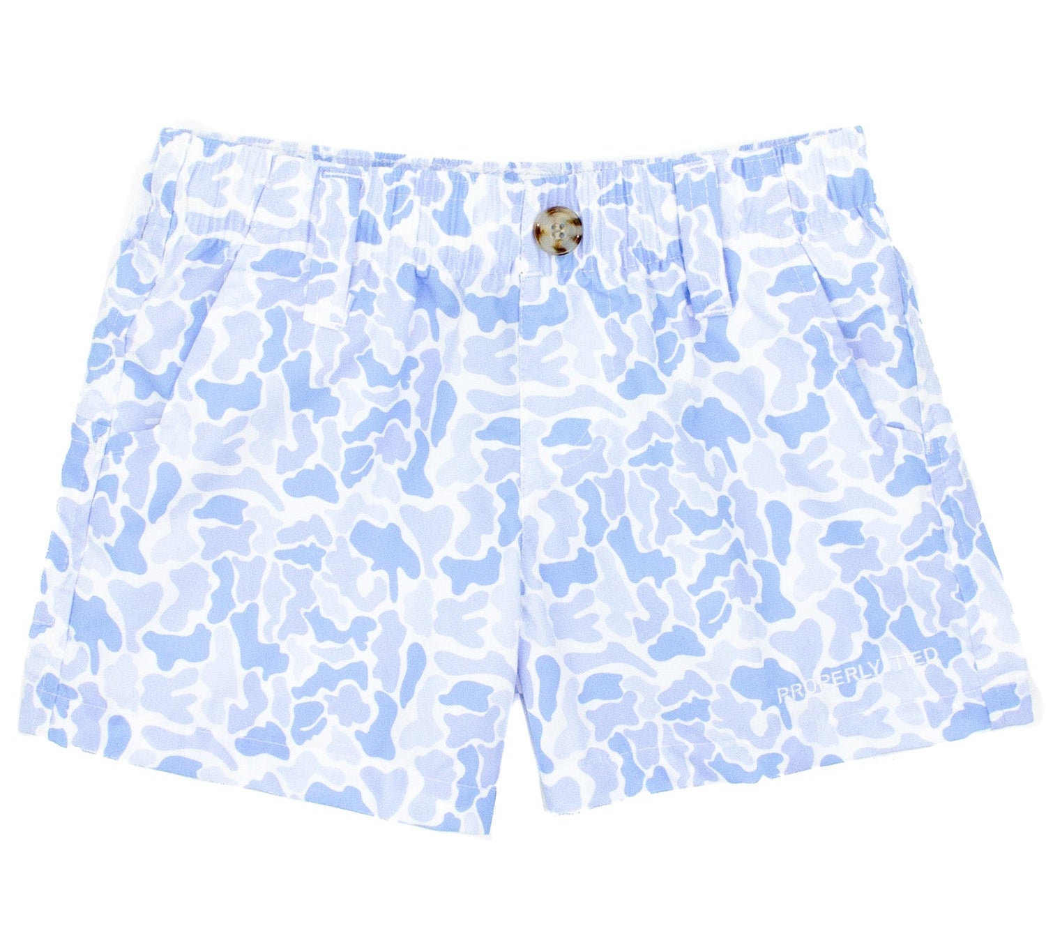 Properly Tied Boys Mallard Shorts - River Camo