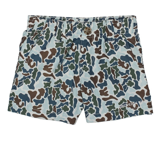 Properly Tied Boys Mallard Shorts - Terra Camo